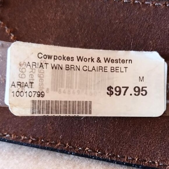 ARIAT Studded Leather Belt for Woman main image 10